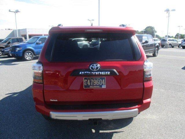 used 2016 toyota 4runner 4wd trail milford, de 19963 for sale in milford, delaware