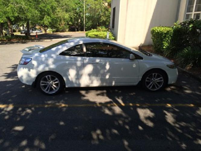obo 2006 honda civic si - tafetta white - 48xxx miles in tallahassee, fl