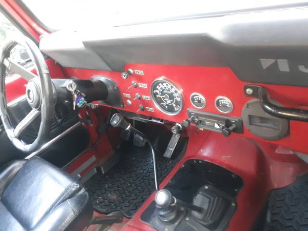 1985 jeep cj7 - very good - 99k - charity auction
