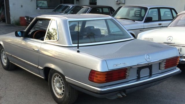 1980 mercedes 280sl european euro 107