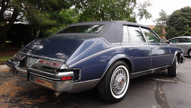 1984 cadillac seville roadster sedan hatteras blue low miles original l@@k!!!!