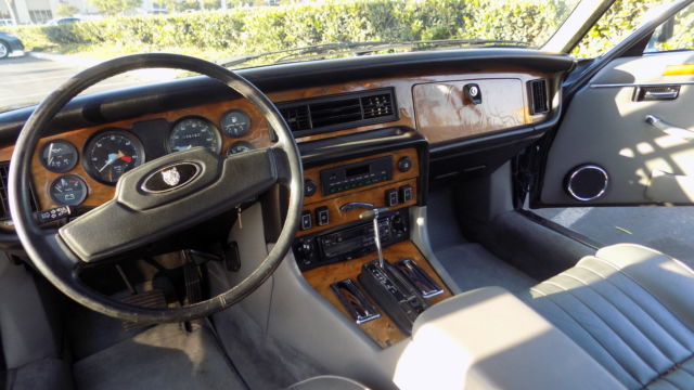 jaguar xj6 4.2 clean blue sedan one owner