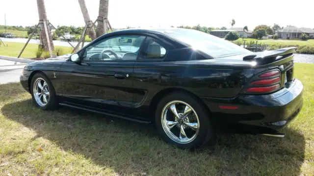 1994 mustang svt cobra coupe 68k orig. miles beautiful black built 5.0 look!!!
