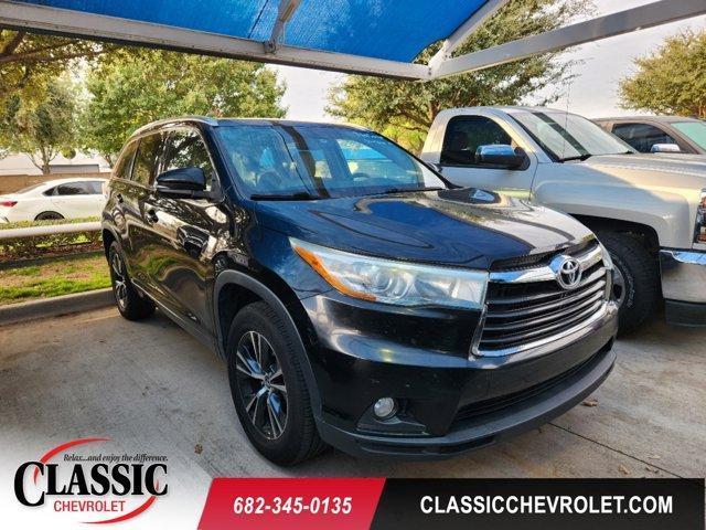 2016 toyota highlander xle