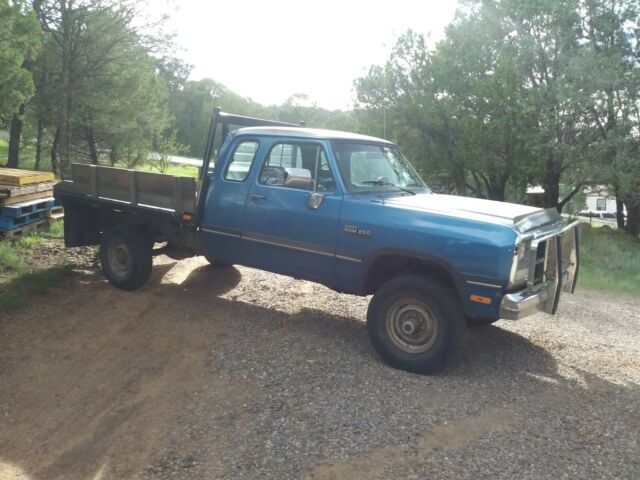 1993 w250 dodge cummins 4x4 club cab