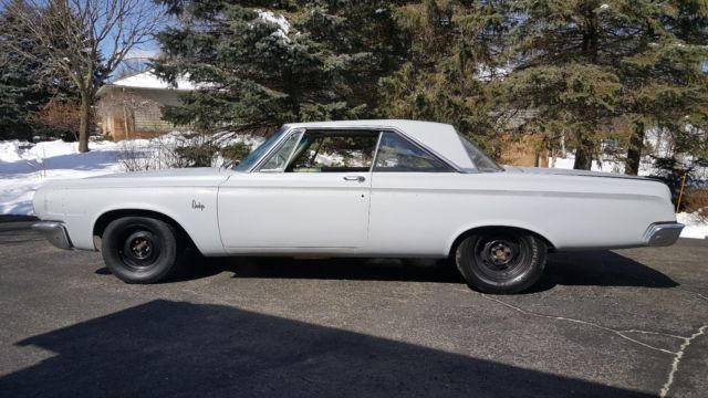1964 dodge 440 hardtop 318 poly push button nice + lots of extra parts