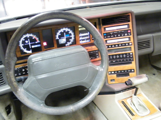 1991 cadillac allante convertible 2-door pearl white