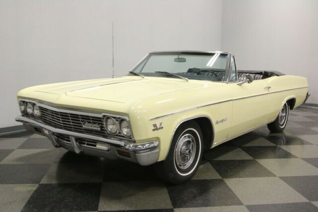 #'s matching 396, true ss impala, correct lemonwood yellow, factory a/c, wow!