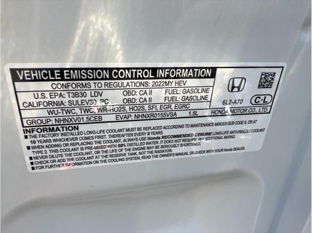 2022 honda insight ex