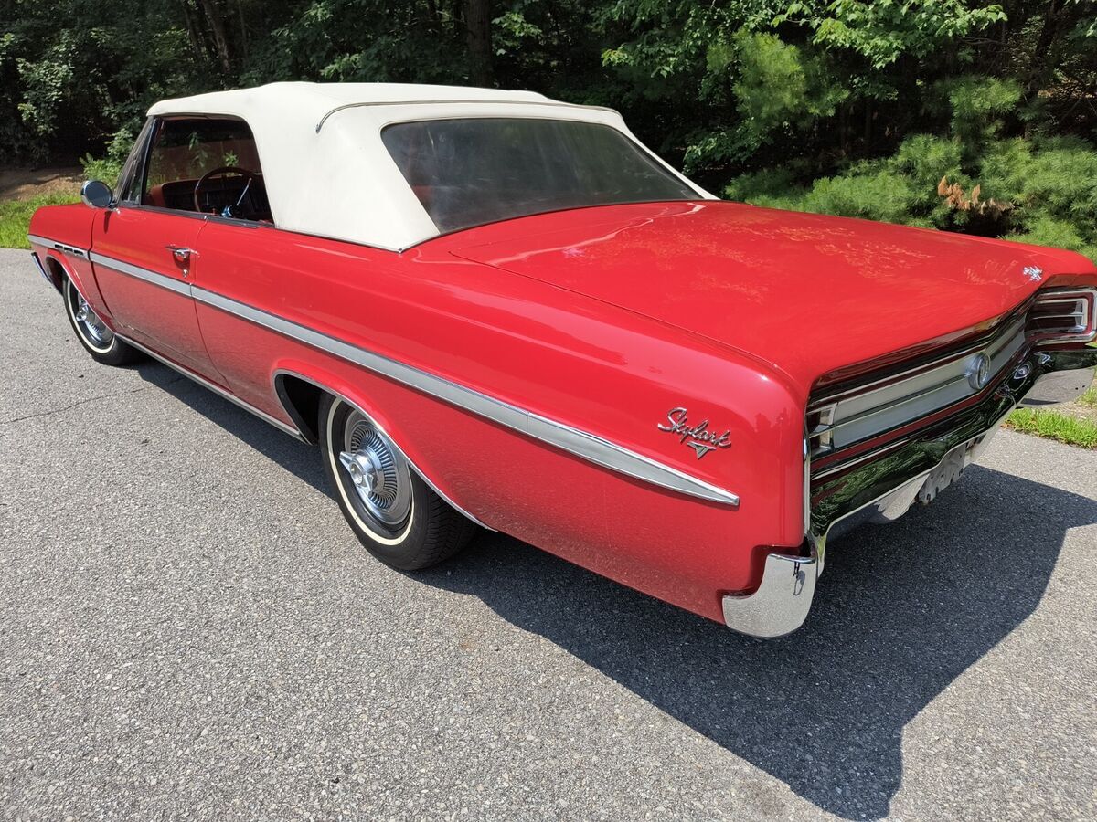 1964 buick skylark convertible v8 (numbers matching) believed to be 38k miles