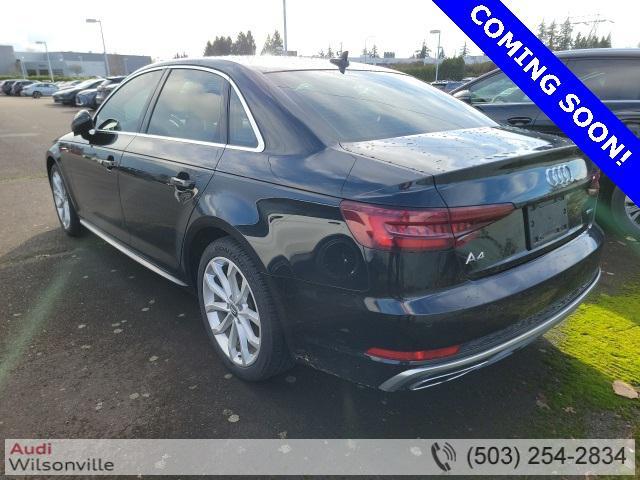2019 audi a4 2.0t premium plus