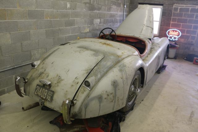 1954 xk120 se open two seater, matching numbers, rebuilt orig motor, un-molested