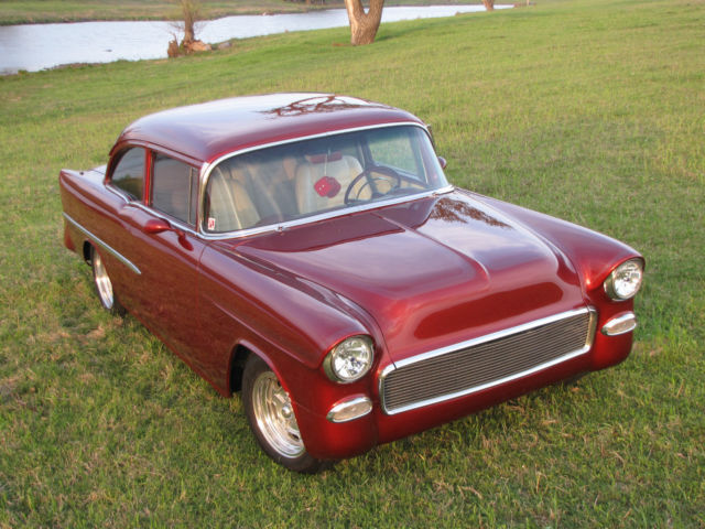 1955 chevy show car mild custom 2 door sedan well built multiple show winner