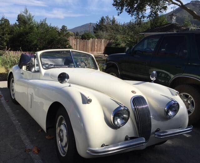 1954 jaguar xk 120 drop head coupe - dhc