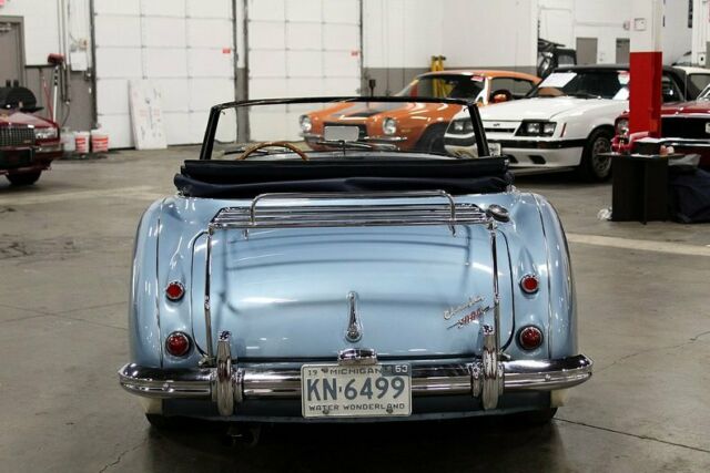 1963 austin-healey 3000 8746 miles blue coupe 2.9l i6 manual