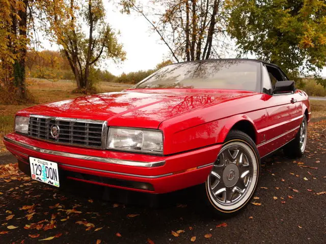 1991 cadillac allante extremely low miles, beautiful condition