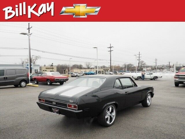 1971 chevrolet nova 0 black coupe 4-speed manual