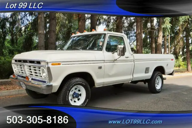 1976 ford f-150 xlt ranger 429 v8 big block automatic 4-door sedan