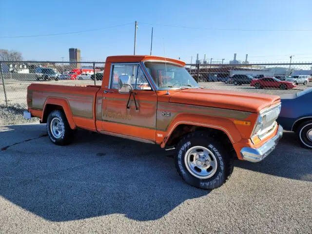1978 jeep honcho pickup levi's v8 auto 4-wheel drive 4wd off-road