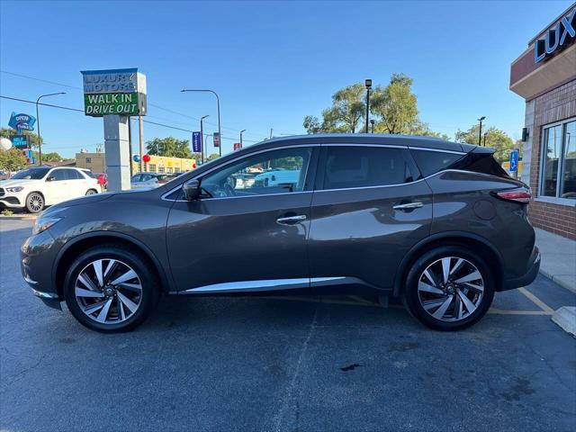 2018 nissan murano platinum