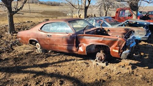1973 plymouth duster parts car. 1500 cash