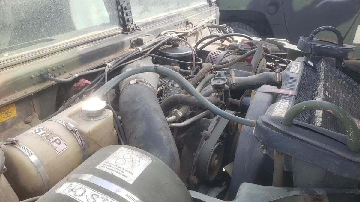 2004 hummer h1, humvee - am general hmmwv. 6.5 l. , 4 speed automatic with p