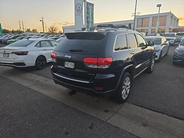 2017 jeep grand cherokee limited x