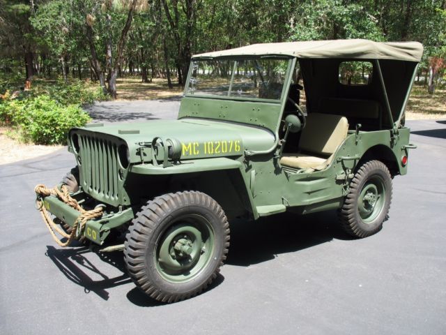 willys mb/mz ~ usmc radio jeep~ world war ii era