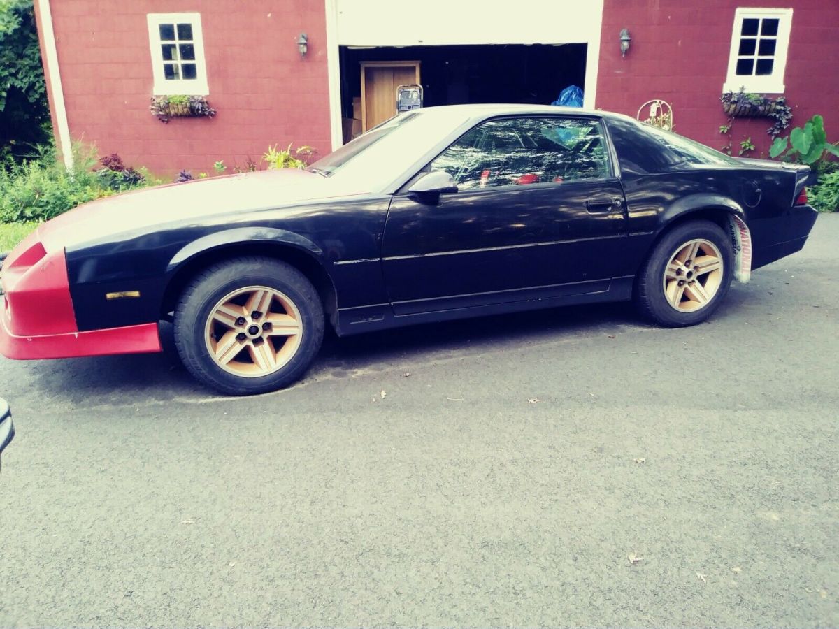 1987 chevrolet camaro iroc-z rally car with rebuilt 383 stroker engine