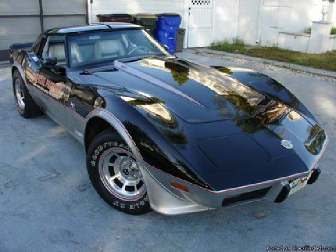 obo 1978 78 corvette indy pace car l.82 auto , only 33 k miles in saint cloud, fl