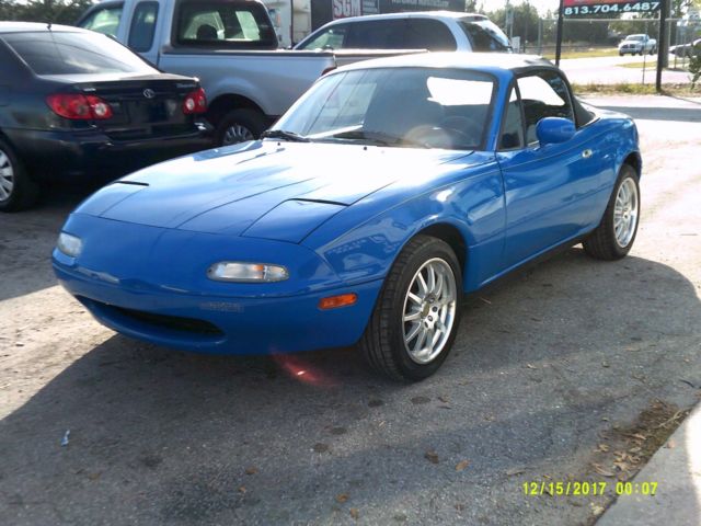 all original miata conv with 99k! all options: a/c auto p/windows cruise wheels