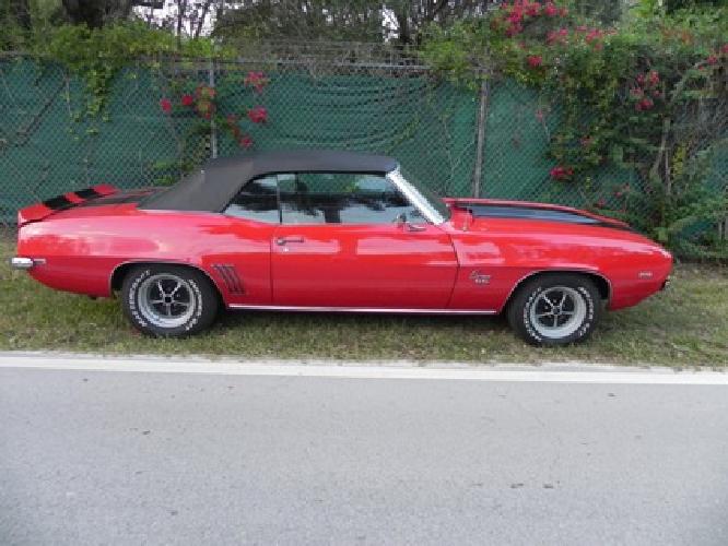 1969 camaro ss convertible in miami, fl