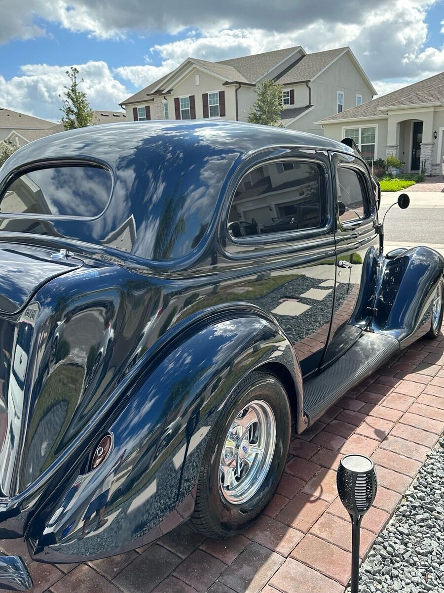 1936 ford coupe blue rwd automatic 2dr