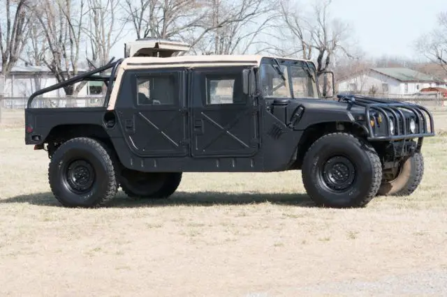 1987 hummer humvee h1 military diesel convertible has title and air conditioning