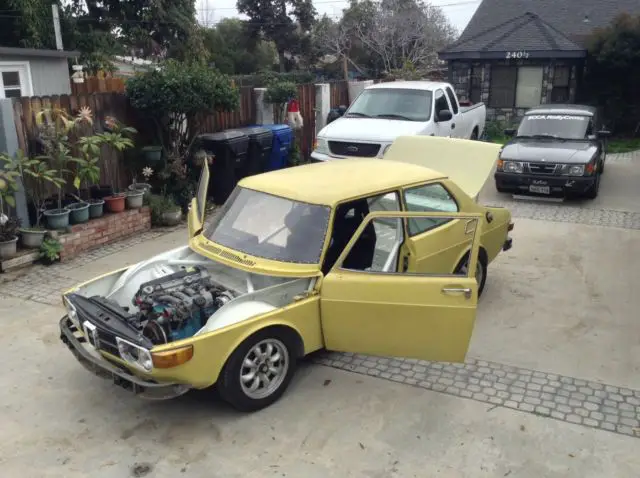 1973 saab 99 road race car 90% complete project