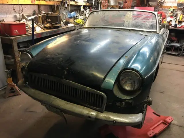 1968 mbg - barn find, needs restoration 39901 miles