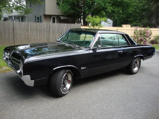 1965 oldsmobile cutlass coupe california black plate car frame-off restoration