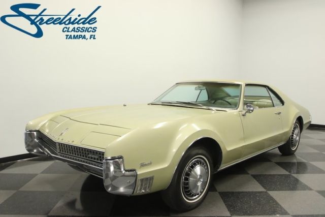1967 oldsmobile toronado 95902 miles sauterne gold coupe 425 v8 3 speed automat