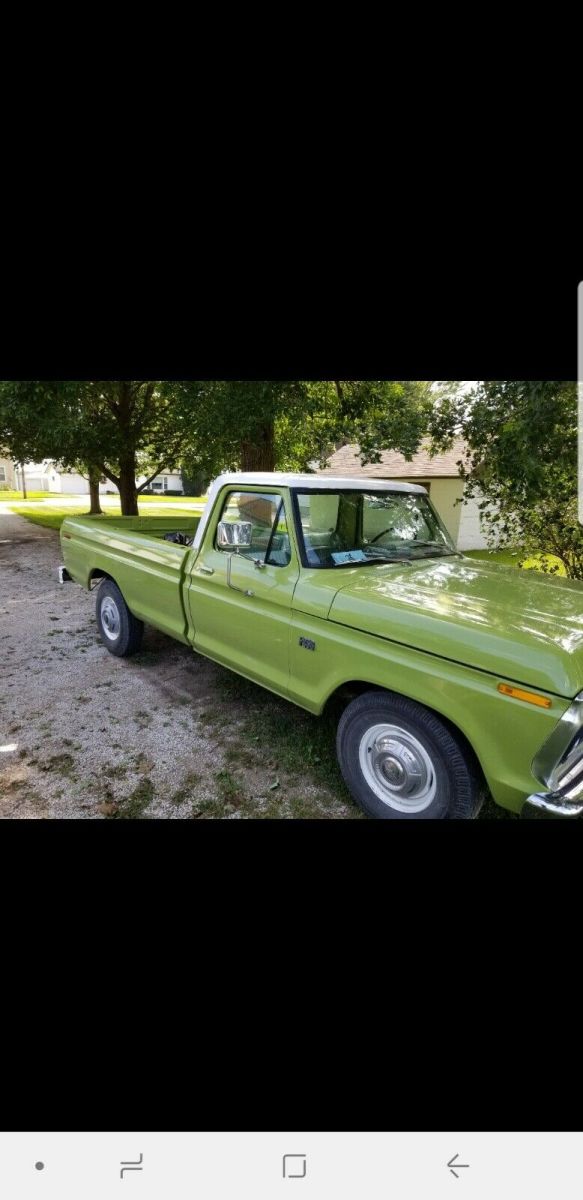 1975 ford f250 styleside!! lower reserve!! ***will consider all offers!!!***