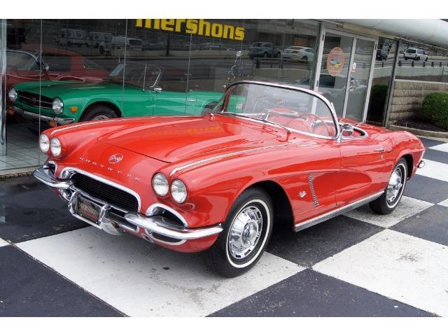 1962 chevrolet corvette convertible - matching numbers. free domestic shipping!