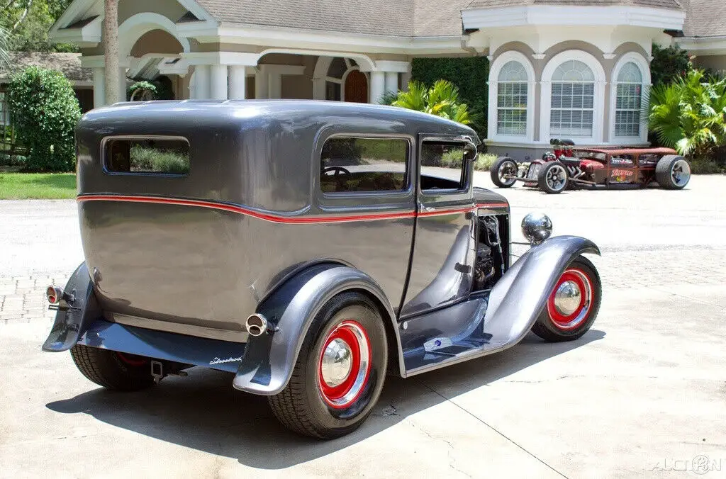 1930 ford model a tudor sedan resto-mod 5.0l 305 sbc v8 automatic