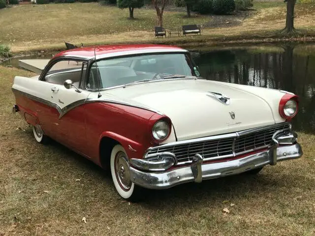 1956 ford fairlane, red with 0 available now!