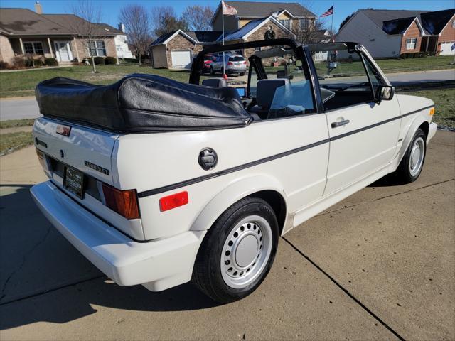 1989 volkswagen cabriolet 2dr convertible 5-spd