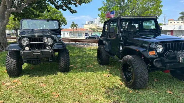 1979 jeep cj-7 suv black 4wd manual 2 door
