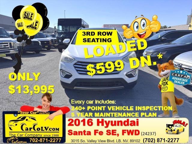 2016 hyundai santa fe se