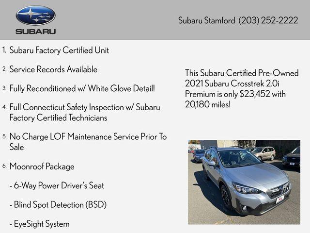2021 subaru crosstrek premium