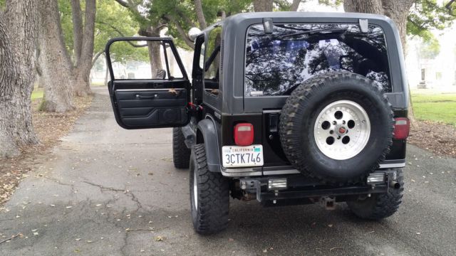 1987 jeep wrangler laredo sport utility 2-door 4.2l