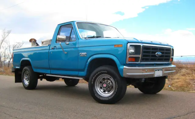 1985 f-250 4x4 long bed xlt lariat 7.5l manual 5th wheel hitch