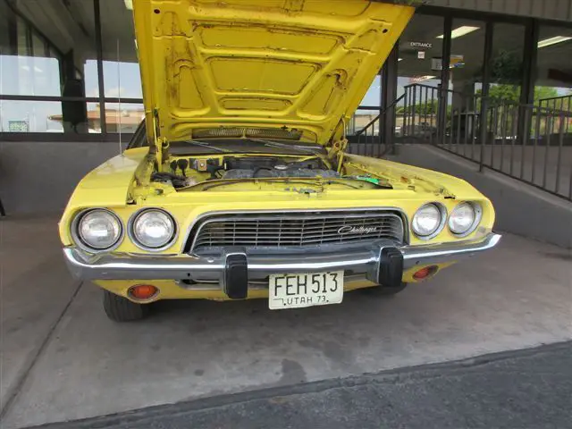 1973 dodge challenger mopar chrysler plymouth vintage original classic