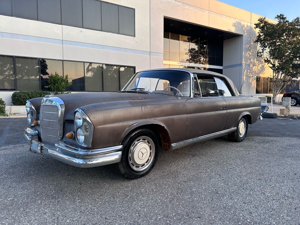 1962 mercedes-benz 200-series coupe green rwd manual seb